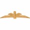 Ekena Millwork Davenport Rough Sawn Timber Gable Bracket, Western Red Cedar, 72"W x 24"H x 2"D x 6"F, 8/12 Pitch GBW072X24X0206DAV00RWR - alternate 2
